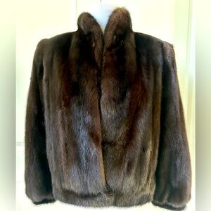 Ranch Mink Coat, Vintage, Authentic Fur